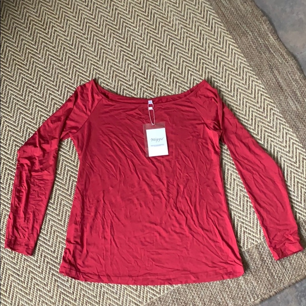 NWT Super Soft off the Shoulder Top